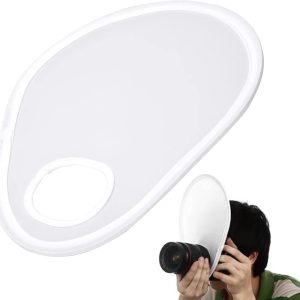 Camera Flash Diffuser - Light Eliminate Harsh Diffuser, Foldable Camera Lens Diffuser | Easy Installation Camera Flash Diffuser Reflector Accessories, Flash Reflectors for Eliminate Harsh Light