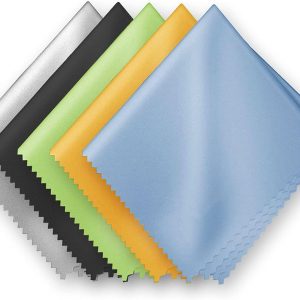 Extra Large Glasses Cleaning Cloths(12"x 12") for Eyeglasses,Sensitive Optics, Electronic Screens, Cell Phones,Lens,Glasses, Camera Lenses| Eyeglass Cleaner Cloths Wipes for All Delicate Surface