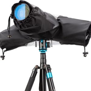 Professional Waterproof Camera Rain Cover for Canon for Nikon for Sony for Fujifilm and More DSLR Mirrorless Cameras with Lens, Camera Accessories for Photography